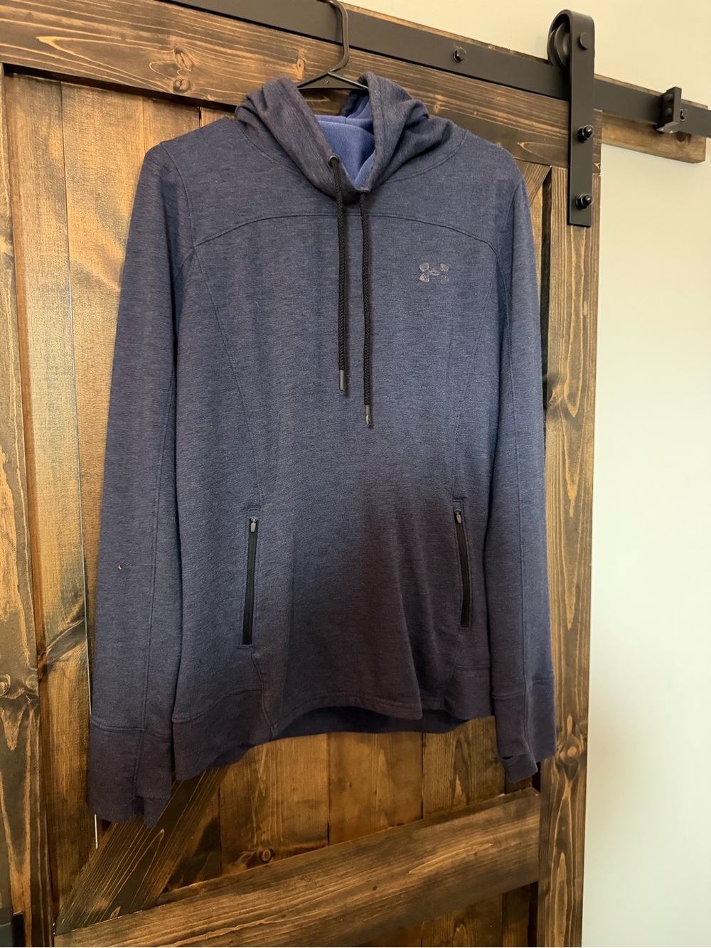 Under Armour Dark Navy Hooded Pullover Sweatshirt